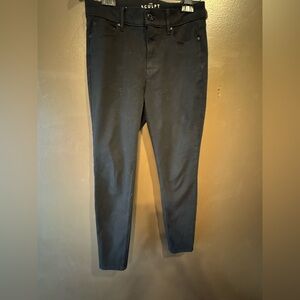 White House Black Market Sculpt Black Straight Leg Jeans